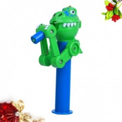 Pop Ups Lollipop Box Fun Dinosaur Shaped Lollipop Robot Holder Creative Lollipop Robot Toy Dinosaur Shaped Lollipop Holder fo...