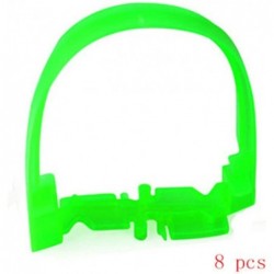 Track Accessory Tunnel for Tracks Cars Replacement Only DIY Flexible Race Track Toy Play Set Accessories(Green 8pcs Rails) $2...