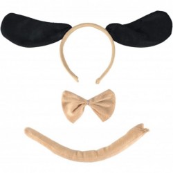 Puppy Dog Costume Set - Brown and Black Dog Ears Bow Tie and Tail Accessories Kit for Kids of All Ages $18.51 Kids' Costumes