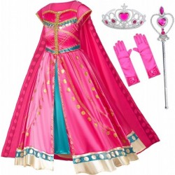 Arabian Princess Costume Dress for Little Girls Birthday Christmas Halloween Party with Gloves Crown Wand Accessories $34.36 ...