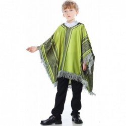 Upgraded Camilo Costume Cosplay Cloak Cape False Collar Coat Uniform Halloween Outfit for Kids Boys $42.25 Kids' Costumes