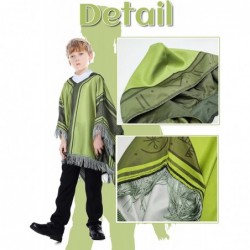 Upgraded Camilo Costume Cosplay Cloak Cape False Collar Coat Uniform Halloween Outfit for Kids Boys $42.25 Kids' Costumes