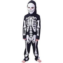 Halloween Kids Costume-Full Face Hoodie Skeleton Costumes for Boys Toddler Infant Children Horror Dress-up $34.24 Kids' Costumes