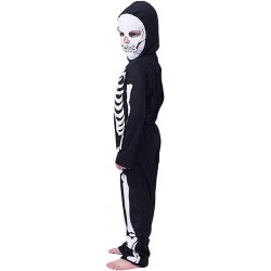 Halloween Kids Costume-Full Face Hoodie Skeleton Costumes for Boys Toddler Infant Children Horror Dress-up $34.24 Kids' Costumes