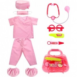 Kid’s Scrubs Role Play Costume Dress up Set with Medical Toys Kit for Toddler Children $44.71 Kids' Costumes