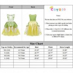 Little Girls Green Fairy Tale Frog Princess Dress Birthday Party Fancy Dresses Halloween Costume Outfits Clothes $45.60 Kids'...