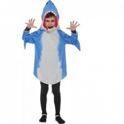 Halloween Blue Unisex Shark Costume for Child Halloween Trick-or-Treating $30.20 Kids' Costumes