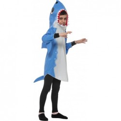 Halloween Blue Unisex Shark Costume for Child Halloween Trick-or-Treating $30.20 Kids' Costumes