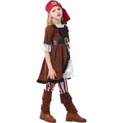 Pirate Princess Costume for Girls Pirate Costume Kids Halloween Costume Pirate Dress for Girls $68.94 Kids' Costumes