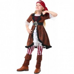 Pirate Princess Costume for Girls Pirate Costume Kids Halloween Costume Pirate Dress for Girls $68.94 Kids' Costumes