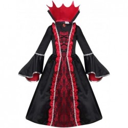 Vampire Costume for Girls Noble Medieval Queen Halloween Dress up $39.26 Kids' Costumes