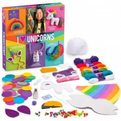 — DIY Arts & Craft — I Love Unicorns Kit — 6 Amazing Unicorn-Inspired Projects! — For Ages 7+ $35.00 Kids' Drawing & Writing ...