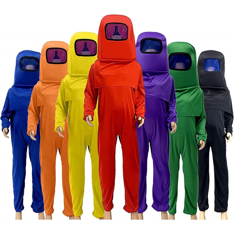 Astronaut Costume Jumpsuits for Boys Kids Anime Cosplay Christmas Costumes Carnival Party with Helmet Backpack $32.78 Kids' C...