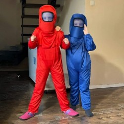 Astronaut Costume Jumpsuits for Boys Kids Anime Cosplay Christmas Costumes Carnival Party with Helmet Backpack $32.78 Kids' C...