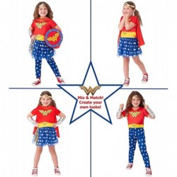 Imagine Girl's Wonder Woman Dress-Up and Super Hero Play Trunk Multi-Costume Role Play Small $66.20 Kids' Costumes