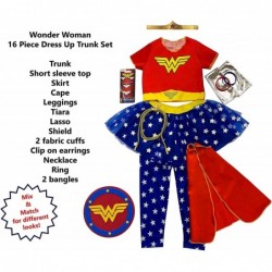 Imagine Girl's Wonder Woman Dress-Up and Super Hero Play Trunk Multi-Costume Role Play Small $66.20 Kids' Costumes