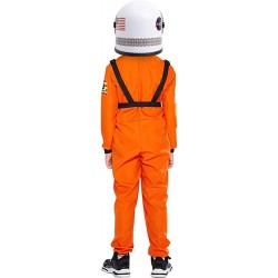 Kids Astronaut Costume Space Suit Role Play Dress Up with Movable Visor Helmet $56.48 Kids' Costumes