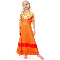 Kids Isabela Mirabel Dress Costume Pepa Cosplay Princess Dress Dolores Costume Skirt Outfits Halloween Suit for Girls $19.91 ...