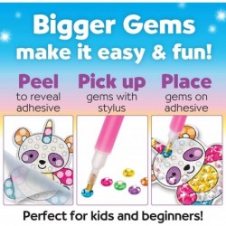 Big Gem Diamond Painting Kit - Create Your Own Magical Stickers and Suncatchers - Diamond Art for Kids $20.00 Kids' Drawing &...