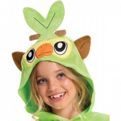 Grookey Pokemon Kids Costume Official Pokemon Hooded Jumpsuit with Ears $46.24 Kids' Costumes