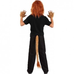 Deluxe Kid’s Lion Costume Kit Lion Mane Tail Gloves Set $40.29 Kids' Costumes