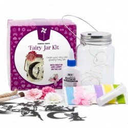 Fairy Jar Kit - Fun DIY Arts and Crafts for Kids - Fairy Lantern for Girls Ages 8-12 - American Company - Make Your Own Night...