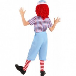 Raggedy Andy Costume for Kids Boys Andy Outfit $65.19 Kids' Costumes