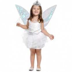 Butterfly Fairy Wings Costume Set Sparkle Angel Wing and Cute Elf Ears for Halloween Cosplay Party for Kids Girls Women $34.9...