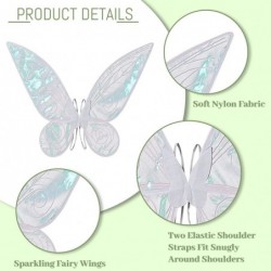 Butterfly Fairy Wings Costume Set Sparkle Angel Wing and Cute Elf Ears for Halloween Cosplay Party for Kids Girls Women $34.9...