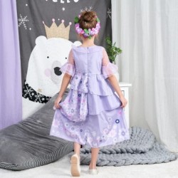 Mirabel Costume Isabella Dress for Girls Pepa Cosplay Outfits Halloween Suit $33.99 Kids' Costumes