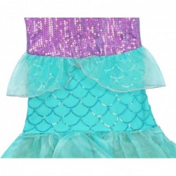 Little Girls Mermaid Costume Dress Up Halloween Fancy Party Cosplay Princess Mermaid Outfit Dress $50.18 Kids' Costumes