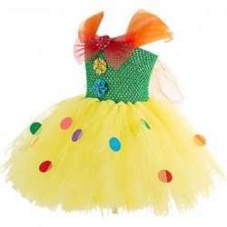 Circus Clown Girl Costume Handmade Tutu Dress Kids Funny Role Play Halloween Christmas Carnival Outfits w/Hair Hoop $23.58 Ki...