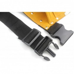 Child's Leather Tool Belt and Flashlight- Suede Leather Working Tool Pouch and Durable- Yellow $47.93 Kids' Costumes