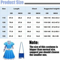 Addiso Costume Cosplay Dress Up Outfit with Bag Gloves for Girls Kids Halloween $34.88 Kids' Costumes