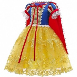 Princess Birthday Dress Girls Snow White Costume Halloween Christmas Fancy Cosplay Party Outfits w/Accessories $36.98 Kids' C...