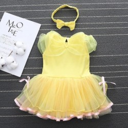 Baby Girls Halloween Costumes Princess Birthday Romper Tutu Dress w/Headband Christmas Party Fancy Outfits $38.20 Kids' Costumes