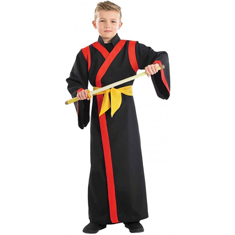 Samurai Boys Costume Ninja Halloween Costumes for Boys - Large $46.55 Kids' Costumes