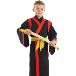 Samurai Boys Costume Ninja Halloween Costumes for Boys - Large $46.55 Kids' Costumes