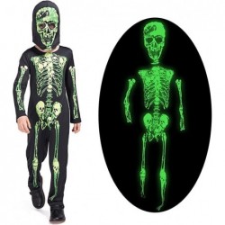 Halloween Costume Glow in the Dark Skeleton costume Halloween Skeleton outfit for Boys Girls $34.99 Kids' Costumes