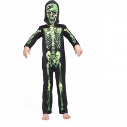 Halloween Costume Glow in the Dark Skeleton costume Halloween Skeleton outfit for Boys Girls $34.99 Kids' Costumes