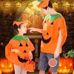 Halloween Pumpkin Costume Suit Party Clothing Clothes for Baby Toddler Child Kids Adults $22.49 Kids' Costumes