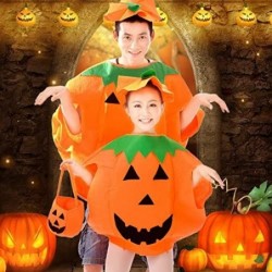 Halloween Pumpkin Costume Suit Party Clothing Clothes for Baby Toddler Child Kids Adults $22.49 Kids' Costumes