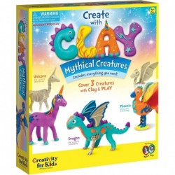 Create with Clay Mythical Creatures – Sensory Arts & Crafts For Kids $21.47 Kids' Drawing & Writing Boards