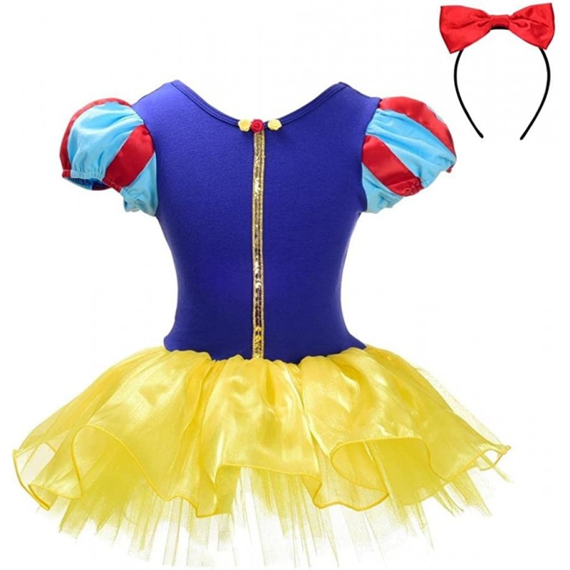 Ballerina Outfits Princess Ballet Tutu Dress Costume Dancewear with Hair Hoop for Toddler Little Girls $45.21 Kids' Costumes