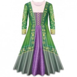 Kids Sanderson Sisters Costume Halloween Hocus Pocus Dress 3-14 Years $45.30 Kids' Costumes