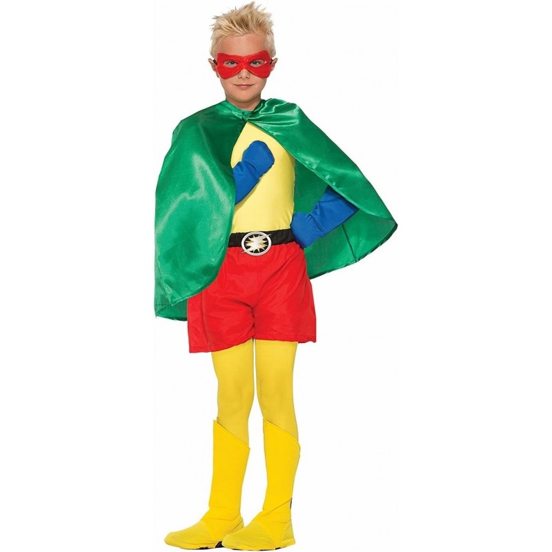 Child's Forum Super Hero Costume Cape Green $19.08 Kids' Costumes