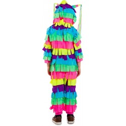 Bright and Fun Multicolor Pi?ata Halloween Costume for Boys / Girls - Unisex Sizing $94.12 Kids' Costumes