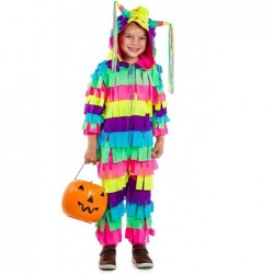 Bright and Fun Multicolor Pi?ata Halloween Costume for Boys / Girls - Unisex Sizing $94.12 Kids' Costumes