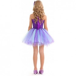 Mermaid Tulle Tutu Dress for Girls Princess Mermaid Birthday Party Outfit Halloween Costume Dress up with Headband $32.77 Kid...