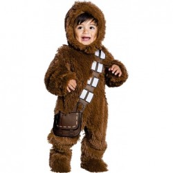 Boy's Star Wars Classic Chewbacca Deluxe Plush Costume Romper Infant $71.99 Kids' Costumes